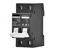 disjoncteur, Disjoncteur 2P DC 100 V, 150, 200, 250, 500, 1000, tension 16 A, 20 A, 25 A, 32 A, 40 A, 50 A, 63 A, protection de batterie for panneau solaire(32a,2P DC260 500V)