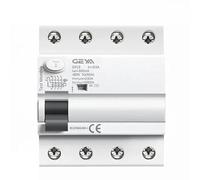 Disjoncteur Disjoncteur différentiel électromagnétique GYL9 AC, interrupteur de sécurité 4P 40 A 63 100(4P 63A,300mA(0.3A))