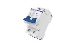 Disjoncteur Disjoncteur Miniature MCB DC À Rail DIN, 2 Pôles, 10A, 16A, 20A, 25A, 32A, 40A, 50A, 63A, 500V, Déclenchement Magnétique Thermique, Interrupteur Monté Sur Din(16A)