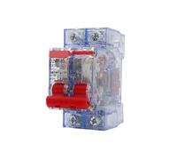 Disjoncteur, Disjoncteur Transparent interrupteur d'air domestique, 2P, triphasé(1p,25A)