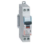 Disjoncteur DNX³ 4500 - vis/vis - U+N 230V~ 16A - 4,5kA - courbe C - 1 module