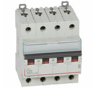 Legrand 4078 99 Disjoncteur DX³6000 10kA 4P 400V~ 20A courbe C. 407899.