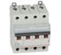 Legrand Disjoncteur tétrapolaire DX3 407902 – 40A Courbe C 4P 6/10kA bornes à vis