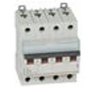Legrand Disjoncteur tétrapolaire DX³ 407904 - 63 A Courbe C 4P 6/10 kA bornes à vis