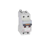 DISJONCTEUR DX³ VIS/VIS 2P 230/400V 10A 25KA COURBE D 2M LEGRAND 409819