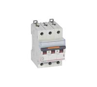 DISJONCTEUR DX³ VIS/VIS 3P 400V 6A 25KA COURBE C 3M LEGRAND 409779