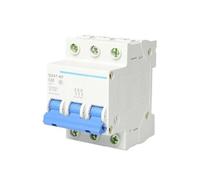Disjoncteur DZ47-60 3P AC 230/400V, Libération Électromagnétique, Protecteur De Surcharge De Type C, 1 Pièce Protéger les équipements électriques(1A)