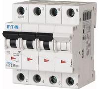 Disjoncteur Eaton, 1,6 A, 3p+N, caractéristique : D 278985