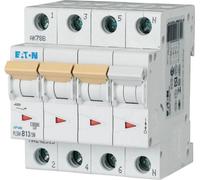 Disjoncteur Eaton 10 kA C 13 A/3 pôles + N 4TE Eaton PLSM-C13/3N-MW, 1 pièce.