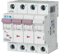 Disjoncteur Eaton 10 kA C 32 A/3 pôles + N 4TE Eaton PLSM-C32/3N-MW, 1 pièce.