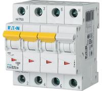 Disjoncteur Eaton LS 10 kA C 25 A/3 pôles + N 4 TE Eaton PLSM-C25/3N-MW, 1 pièce.