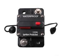 Disjoncteur électrique CC avec fonction de déconnexion manuelle pour applications de 30 à 300 A dans les véhicules et les bateaux (120 A)
