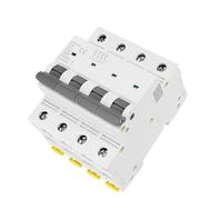 Disjoncteur électrique GYM9-125 MCB 4P 80A 100A 125A AC courbe C 4P largeur 71.2mm 400V 6KA 1 pièces(80A)