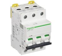 Schneider Electric A9F74332 IC60N Disjoncteur électrique Acti9 3P 32 A Courbure C 50/60 Hz Blanc