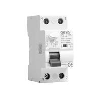 Disjoncteur électromagnétique RCD AC de type GYL9 RCCB électrique 1P+N 3P+N 25A 40A 63A 100A RCD 30mA 100mA 300mA