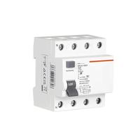 Disjoncteur électromécanique à courant résiduel de Type A, 30ma, 2 pôles, 10ka, 3P + N, 4P, 40A, DC 230V, EKL6-100H(40A)