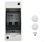 Disjoncteur étanche robuste pour boîtier solaire photovoltaïque combiné avec protection fiable (16 A)