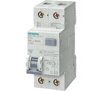 Disjoncteur FI/LS Siemens, 6 kA, 1P+N, type A, 30 mA, B, 13 A, 230 V, 1 pièce.