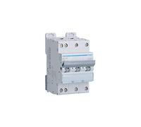 Hager Disjoncteur modulaire NFT810 3 pôles + neutre 10 A Courbe C 6–10 kA 3 modules