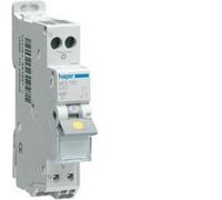 Hager Disjoncteur 1P+N MFS725 – 25 A Courbe C – 3 kA – Sans vis – 1M