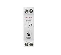 Disjoncteur intelligent 1P+N 63A Minuterie Puissance Énergie Kilowatt-heure Tension et courant Compteur Protecteur(25 V)