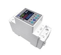 Disjoncteur intelligent 2P 63A 110V 220V avec minuterie et mesure de kWh, avec protection contre les fuites et la tension