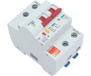 Disjoncteur intelligent 2P WiFi Bluetooth App Télécommande Interrupteur Protection contre les surintensités AC220V80A