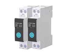 Disjoncteur Intelligent Avec Mesure Sur Rail DIN 1P 63A | For commutateur de télécommande sans fil Smart Home par application Smart life(ZIGBEE with metering)