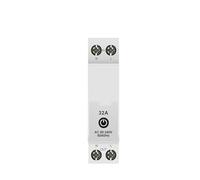 Disjoncteur intelligent avec minuterie 1P+N 63A, protection contre la surintensité, la tension, le courant et les kWh, commande vocale à distance.