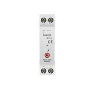 Disjoncteur intelligent EAWCBE 1P 63A Puissance Énergie kilowattheure Tension et courant Compteur Protecteur Télécommande vocale(6 Years)