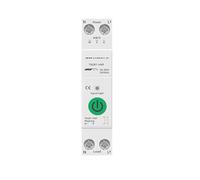 Disjoncteur intelligent TXCB1-VAP 1P 63A Mesure de puissance Compteur d'énergie Type rail Télécommande Interrupteur(25 V)