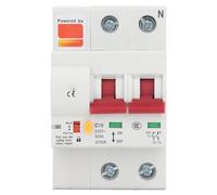 Disjoncteur intelligent WiFi, stockage de données, synchronisation, arrêt automatique, application de mesure, disjoncteur 2P AC (16A)