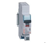 Legrand Disjoncteur DNX³4500 16 A Courbe D 6 kA 1P+N 230 V~ auto/auto 1 module