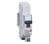 Disjoncteur - LEGRAND - DNX3 1P+NG C20 - Magneto-thermique - 20A - 4kA