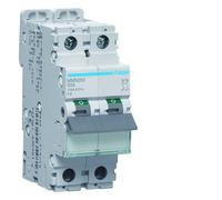 Disjoncteur magnétique 2P 15kA 63A 400V access. indicateur IEC 947-2 - HAGER MMN263