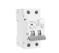 Disjoncteur magnétique GYR9NM type AC RCBO 2P 4P avec protection contre les surintensités et les fuites, rail DIN 10 A 16 A 25 A 32 A 40 A