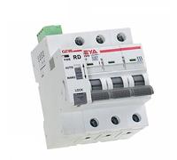 Disjoncteur magnéto-thermique tripolaire GYM9 à rail DIN avec dispositif de réenclenchement automatique for maison intelligente(3pmcb25a,GRD9M-R-AC220-AUTO)