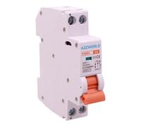 Disjoncteur magnétothermique 4A C4, 1P+N 6kA courbe C, Slim Solo 1 module DIN 220 V AC, certifié IEC60898-1, série PN8H