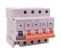 Disjoncteur magnétothermique avec bobine de déverrouillage à démarrage de courant 220 V, 2P 25 A C25, MCB courbe C 10 kA, 3 modules DIN, série professionnelle GYM9H