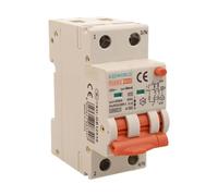 Disjoncteur Magnétothermique Différentiel Type A 10A B10, RCBO Bipolare 2P Vrai (NON 1P+N), Courbe B 6 kA 30 mA, Double Levier avec Diagnostic Visuel, 2 Modules DIN, Série PL8M2