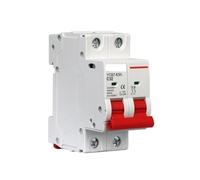 disjoncteur, Mini disjoncteur AC MCB courbe C 230/400 V~ 50 Hz/60 Hz 1P 2P 3P 4P 3 A 6 A 10 A 16 A 20 A 25 A 32 A 40 A A 63(50a)