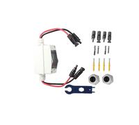 Disjoncteur Miniature 2P 16A avec Boîtier de Distribution Étanche IP65, Sectionneur PV 500 V CC