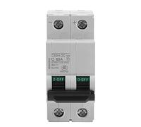 Disjoncteur Miniature D'air 250V Dc 2P 63A Commutateur D'Energie Solaire Pour Système Solaire