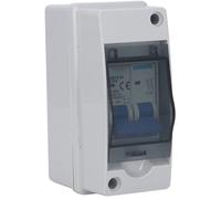 Disjoncteur Miniature DC avec Boîtier, étanche IP65 2 Pôles 1000 V 40 A Isolateur pour Système Solaire PV, Interrupteur de Déconne