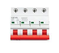 Disjoncteur miniature de commutateur Rail Din GYM8 4 pôles 6A-63A MCB 400V avec indicateur marche/arrêt(25 V)