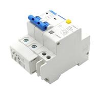 Disjoncteur Miniature domestique DZ47LE-63, interrupteur d'air 1P/2P/3P/4P avec protection contre les fuites, porte principale triphasée(4P,50A)