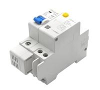 Disjoncteur Miniature domestique DZ47LE-63, interrupteur d'air 1P/2P/3P/4P avec protection contre les fuites, porte principale triphasée(3P N,16A)