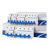 Disjoncteur miniature domestique NXB-63 1P 2P 3P 4P AC 230/400 V 1 A-125 A, montage sur rail DIN(2P,50A)