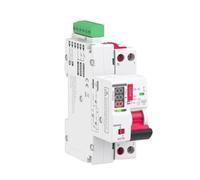 Disjoncteur Miniature Modulaire RCBO 1P+N Type A 6kA 30mA Curve B/C 16A 40A Auto Self-Reclosing Overcurrent/Leakage Protection Smart Circuit Breaker(C40A)