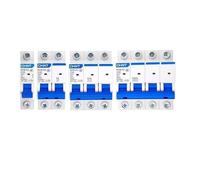 Disjoncteur miniature NXB-63 1P 2P 3P 4P 1A 2A 3A 6A 10A 16A 20A 25A 32A 40A 63A avec indication DZ47(25 V,1P)